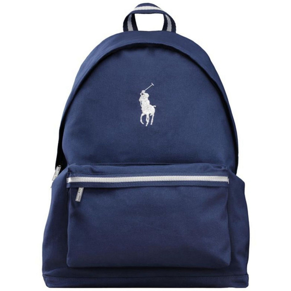 Unisex Polo Ralph Lauren Backpack Navy Blue